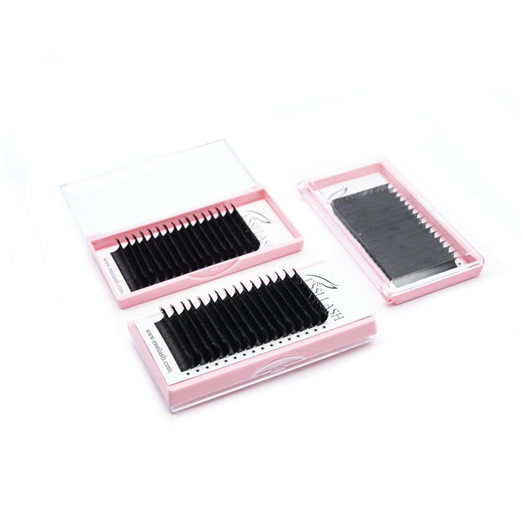 Amazing Quality ESSI LASH Private Label Mixed Tray Individual Lashes Volume Silk Eyelash Extension For Lash And Beauty Bar