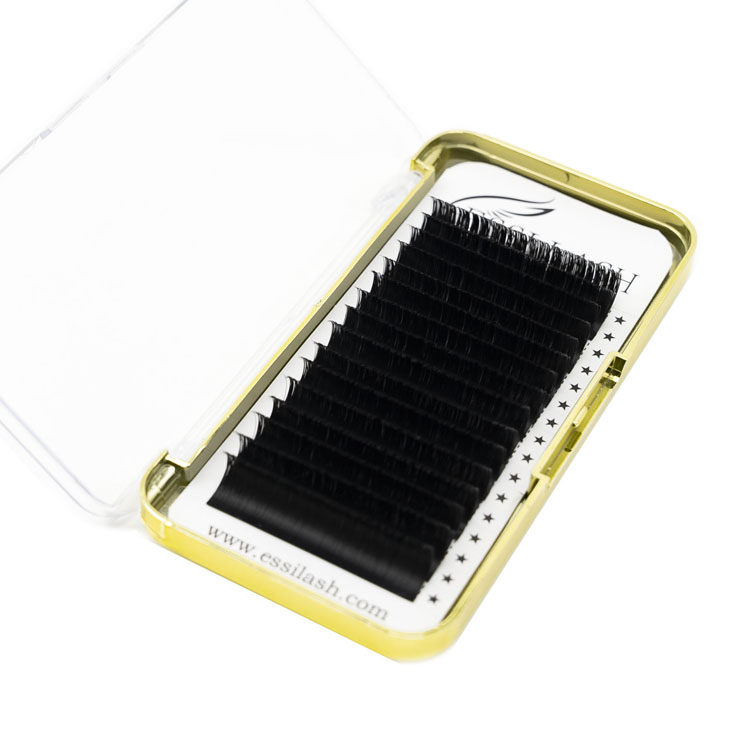 Eyelash In Korea Easy Fan Drop Ship Private Label Thick Individual Amazing Easy Fan Lashes Chinese Factory 