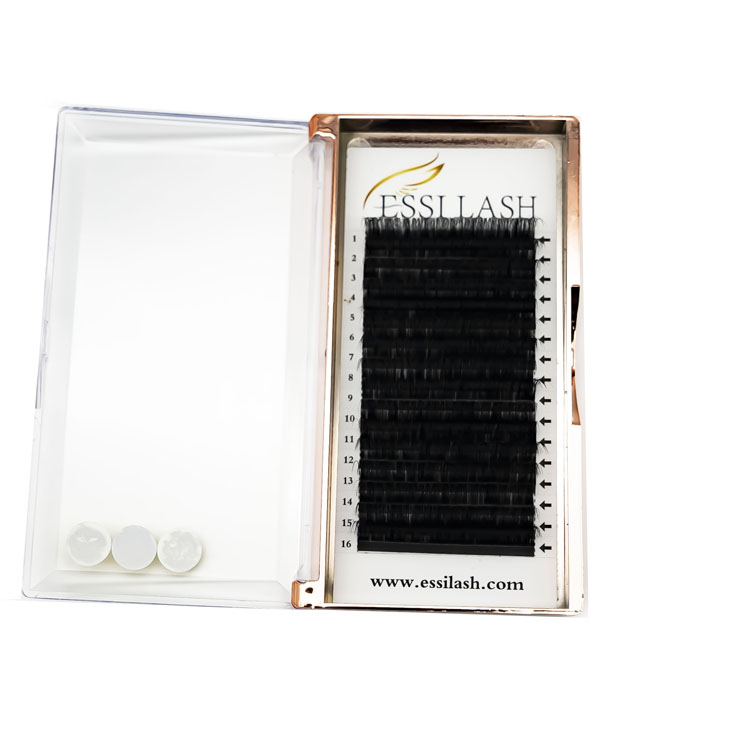 Private Label Cashmere Silk Mink Russian Volume Eyelash Extensions Professional Manufacturer 